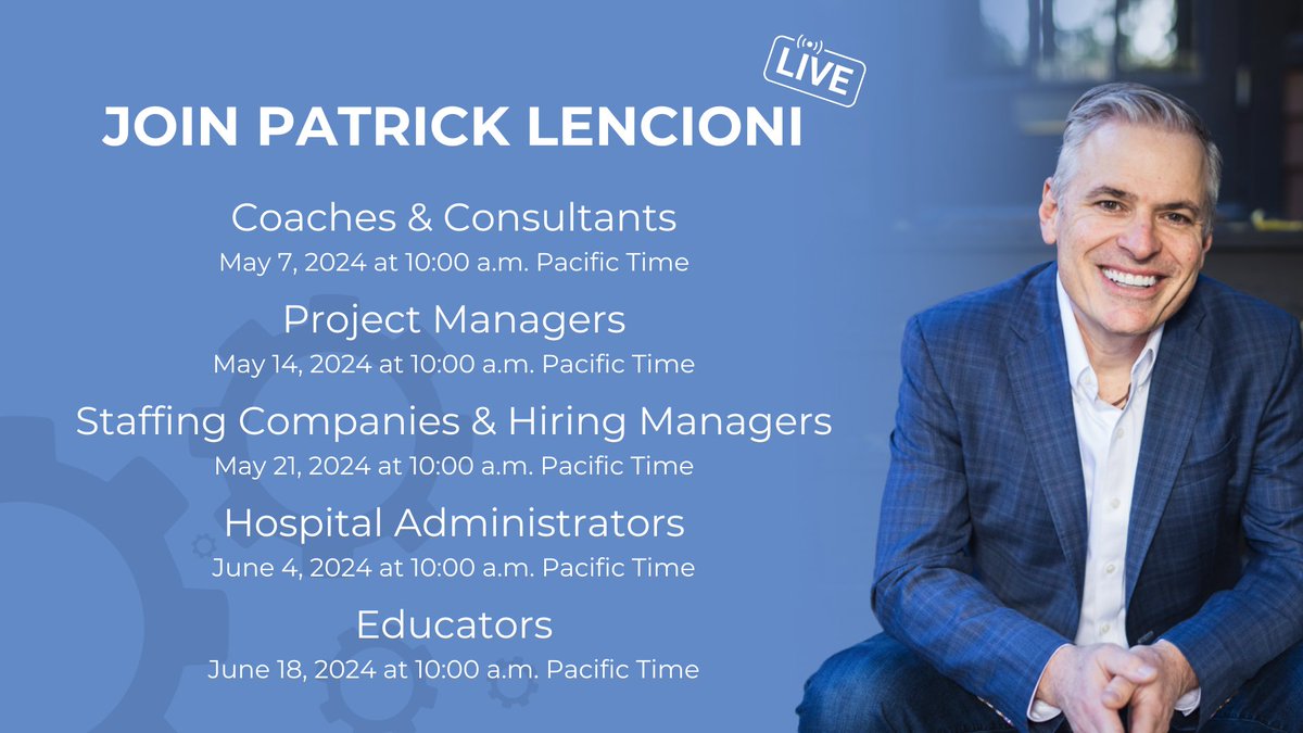 Join me this summer as I host a series of industry specific webinars, sharing simple practices for your industry's greatest challenge and your team's biggest obstacle. 
Click the link below to register.
workinggenius.com/webinars?utm_s…