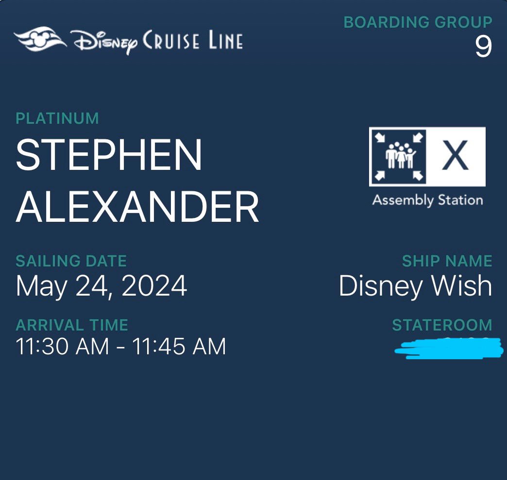 Online check-in complete and luggage tags received! We are so ready for a quick little getaway Memorial Day Weekend! ✨🚢🥰 #DisneyCruise #DCL #DisneyWish @DisneyCruise
