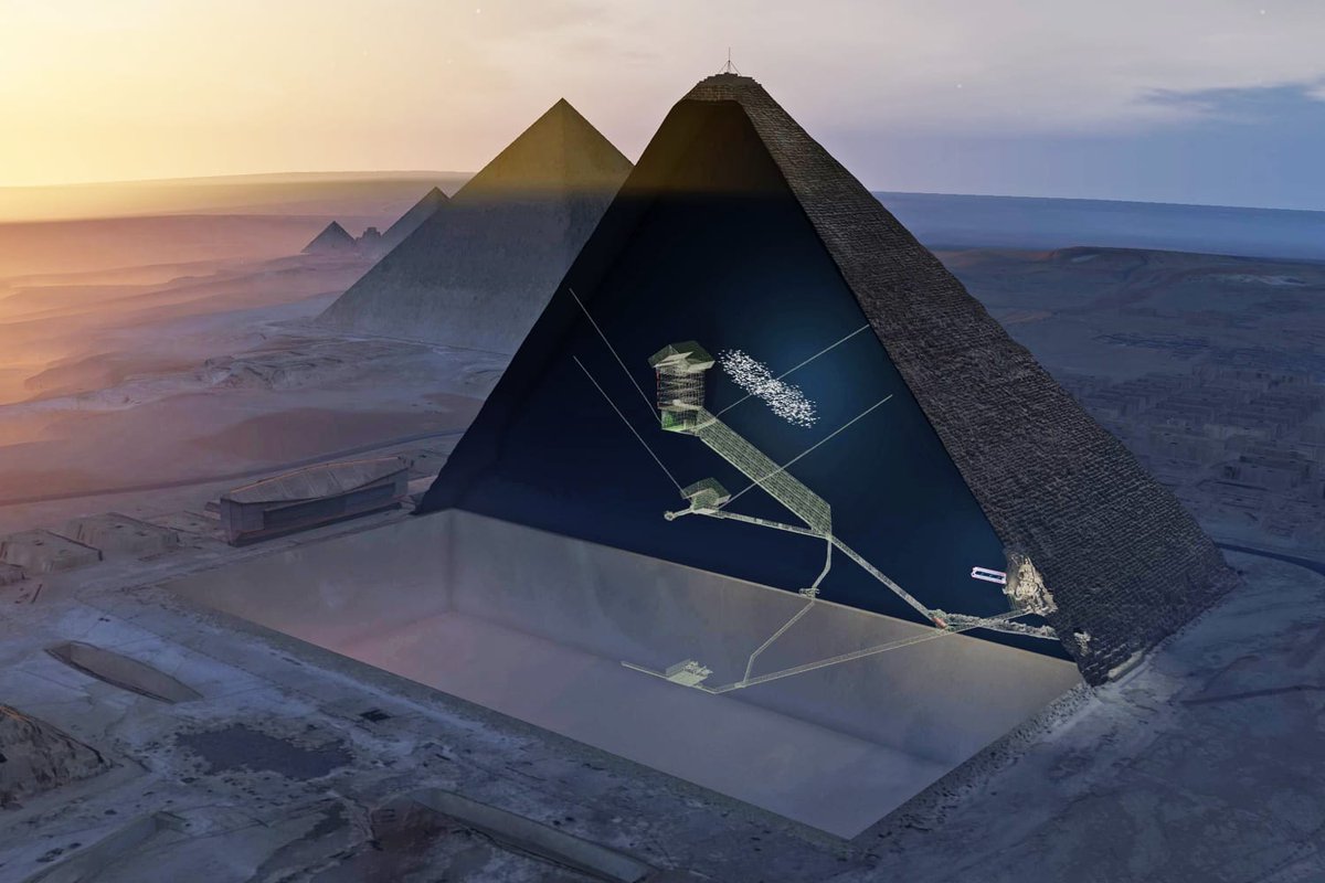 The Great Pyramid of Giza was so important to the Ancient Egyptians that they decided to never mention it once, never mention how it was built, why it was built or that it was even built at all. It's almost like... they didn't build it