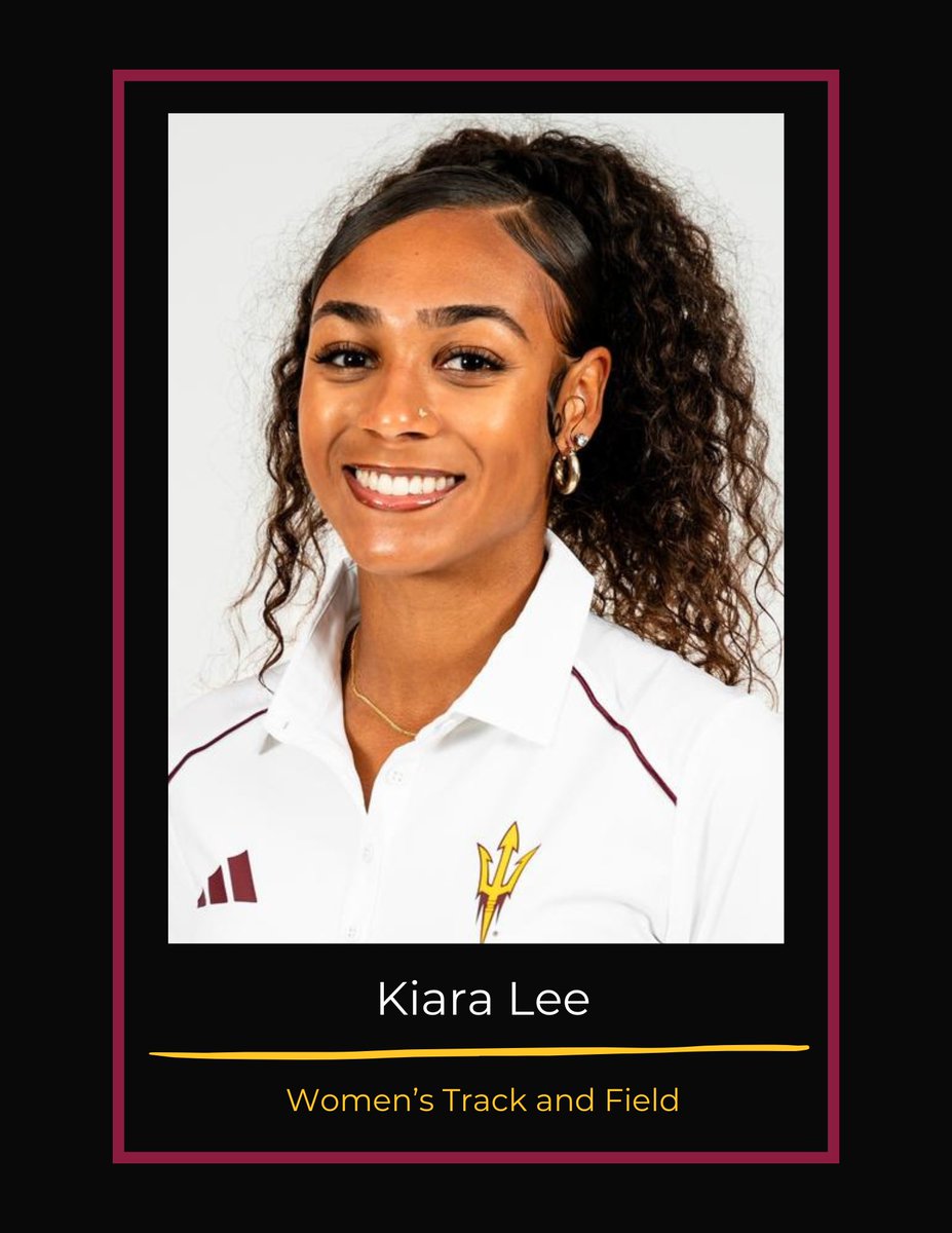 Congrats to our newest Student-Athletes of the Month here at OSAD! We applaud your hard work and want to highlight some of your academic achievements this month. Keep up the great work! @sundeviltri @ASUFootball @SunDevilTFXC @TheSunDevils #O2V!