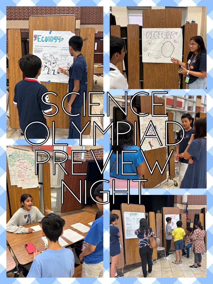 Sci Oly members presented to the community on each of the events they participate in! 🤩 We had a lot of future members checking it out too! @spartan_speak #7LJHpride