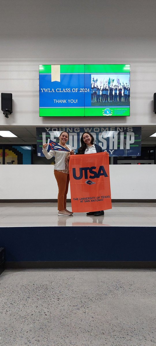 YWLA_CSA's tweet photo. We are proud to announce that this AMAZING @Ysleta_YWLA Senior has been named a @TerryScholars scholar for @UTSA!!

We are all so happy for you, Fernanda!!!  Congratulations!

We know you will make an impact in San Antonio just like you have in El Paso.💙💚 @MVillalobos2 @ywprep https://t.co/HP8wzhfF0D