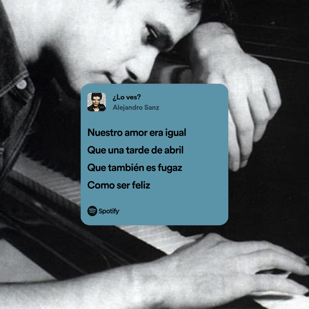 eltrendesanz's tweet photo. Nuestro amor era igual que una tarde de abril... ❤️

@AlejandroSanz 
#Abril https://t.co/mzVjdJT1sA