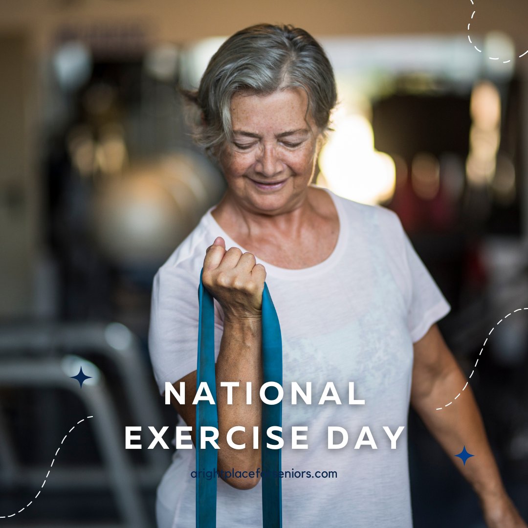 Small steps for seniors make a BIG difference! Take stairs, park further, stretch while watching TV, dance, or garden!  A Right Place for Seniors can help find communities with fitness & safe exercise spaces. Keep your loved ones healthy & happy!  #StayActive #SeniorFitness