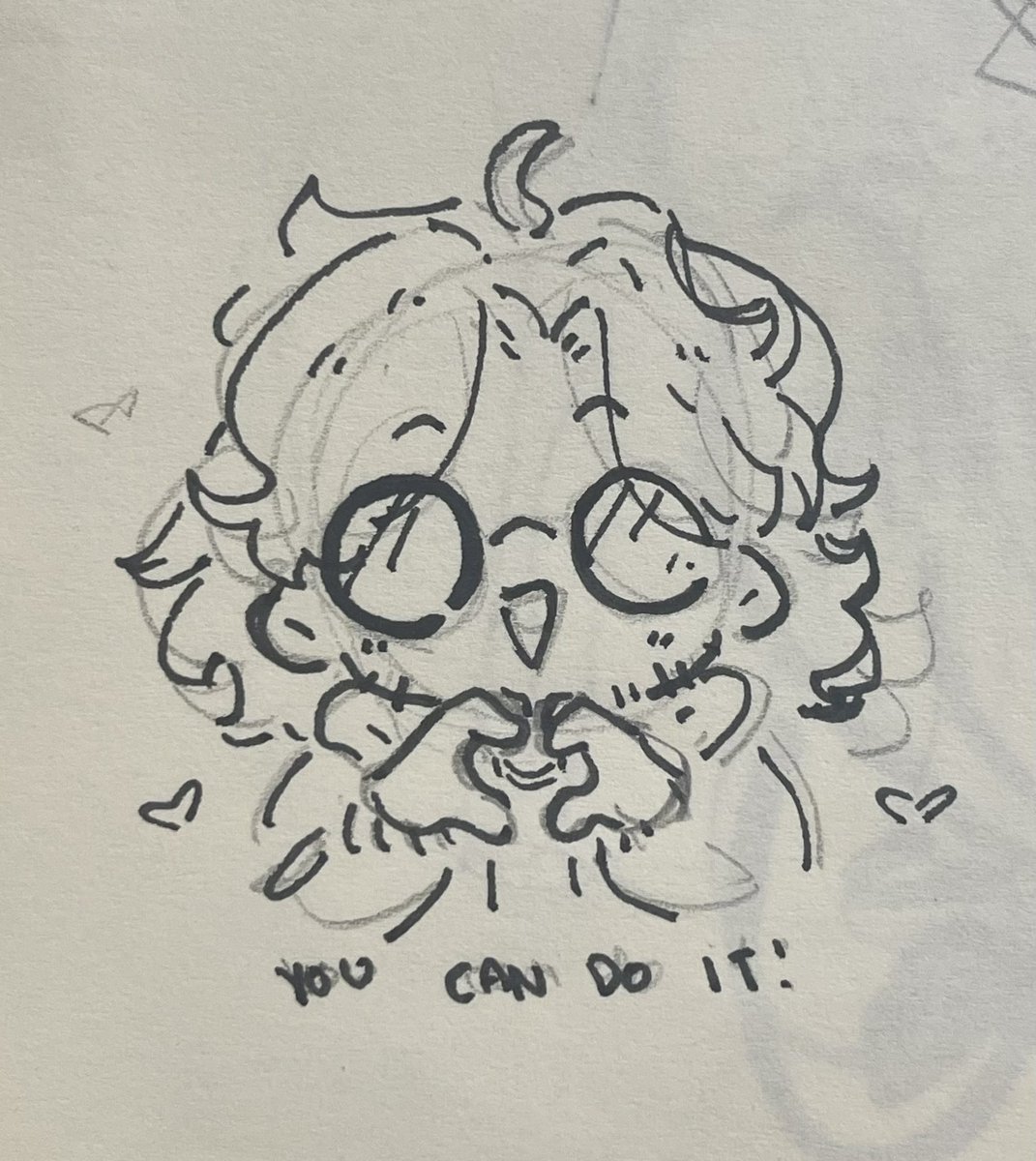 @star0arts i hope you feel better soon!!! 🫶🏻🫶🏻🫶🏻🫶🏻 here is a lil otacon doodle :)))