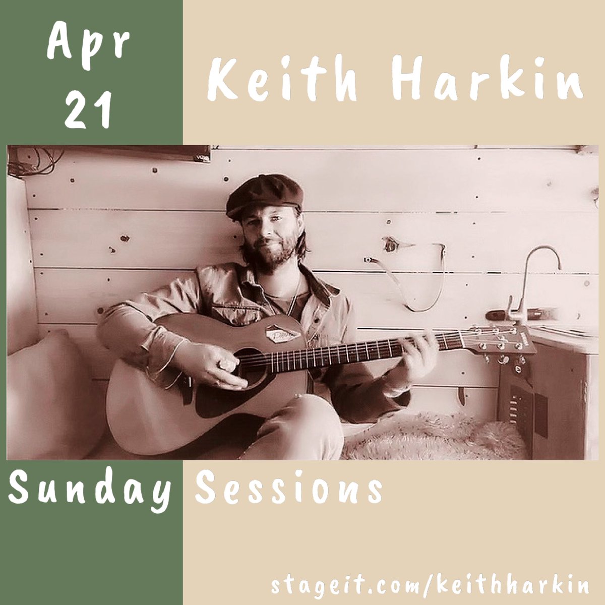 Who’s ready for some… @keithharkin Music Friends FUN!!! On @Stageit 👉🏼 stageit.com/keithharkin 4/17 Wednesdayyyyyy 😊 4/21 Sunday Sessions Baby 🤘🏻 1P PT/4P ET