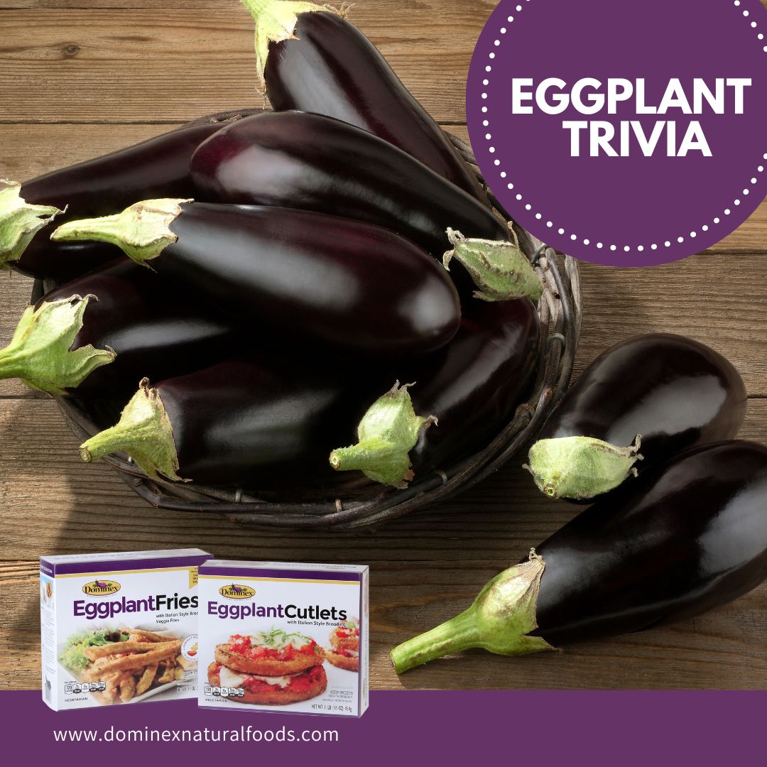 A Presidential Debut: The veggie that could've had its portrait painted. 🍆Eggplants owe their American heritage to Thomas Jefferson. Yep, that's right! This Founding Father was also a founding farmer of U.S. eggplant agriculture. 
Learn more at DominexNaturalFoods.com. #Dominex