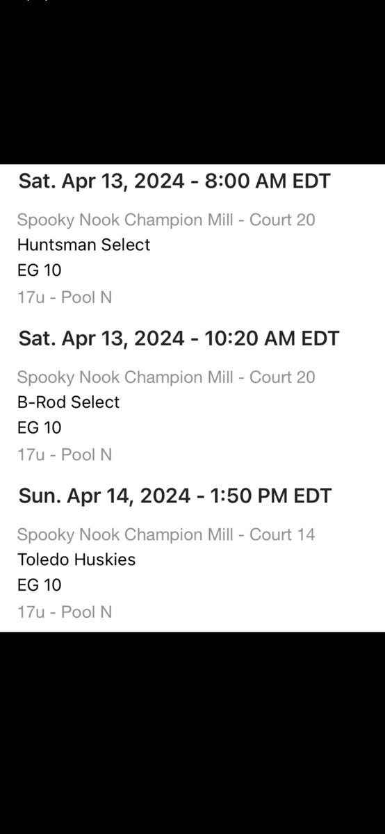 Last weekend’s MADE Hoops Midwest Mania ppg and average points: EG10 vs. Huntsman Select: 24 points EG10 vs. B-Rod Select: 16 points EG10 vs. Toledo Huskies: 22points Average points per game: 20.6