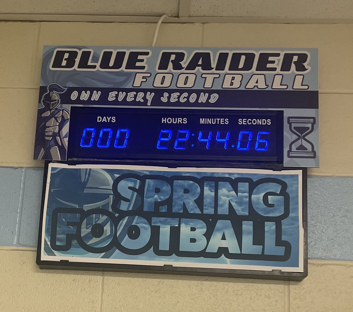 1st opportunity tomorrow! #OwnEverySecond #TheRaiderWay