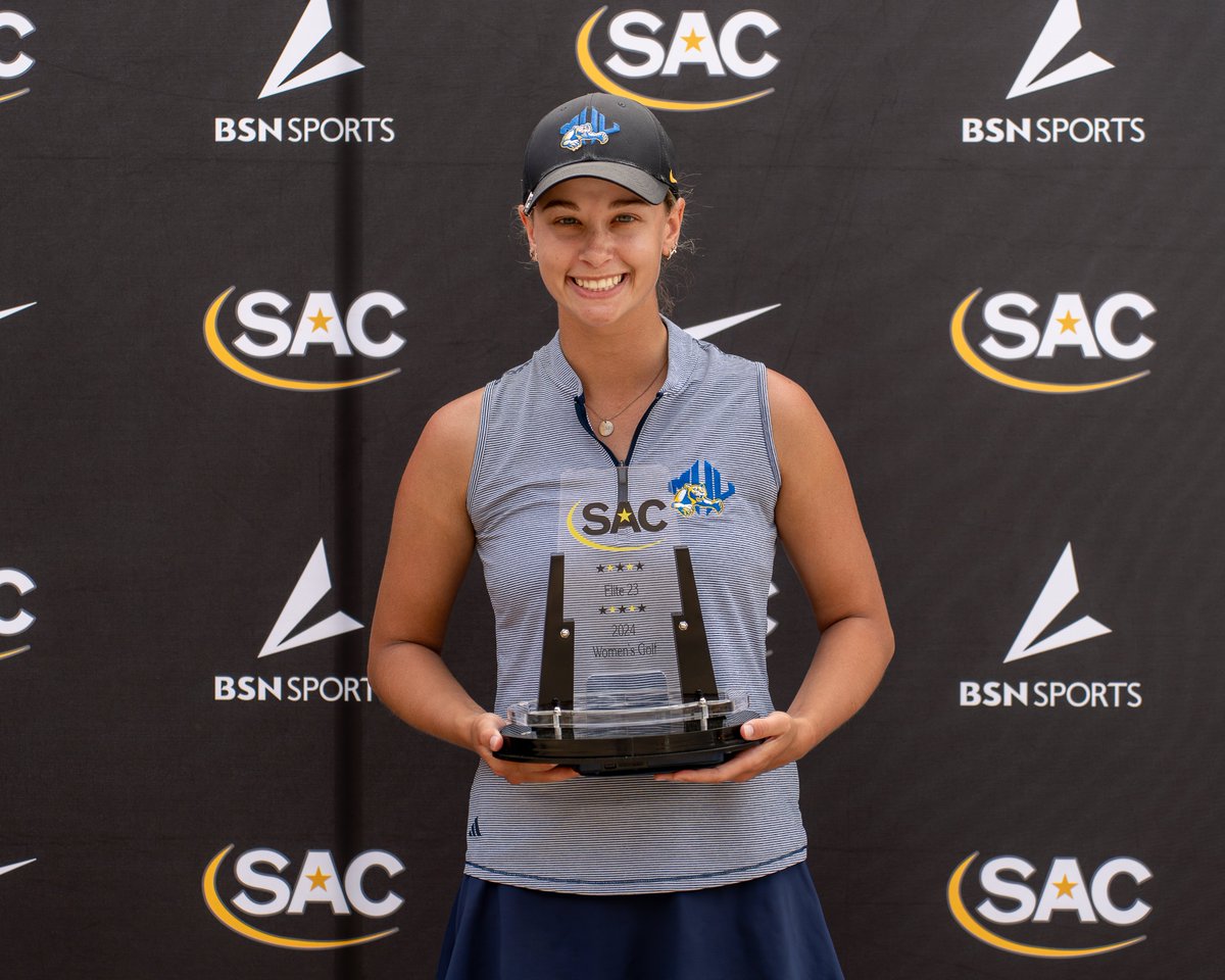 𝑬𝑳𝑰𝑻𝑬 🏌️‍♀️ Mars Hill's Rizzo Named 2024 South Atlantic Conference Wealth Enhancement Group Elite 23 Winner 📄: thesac.com/x/qwild #MakeSACYours