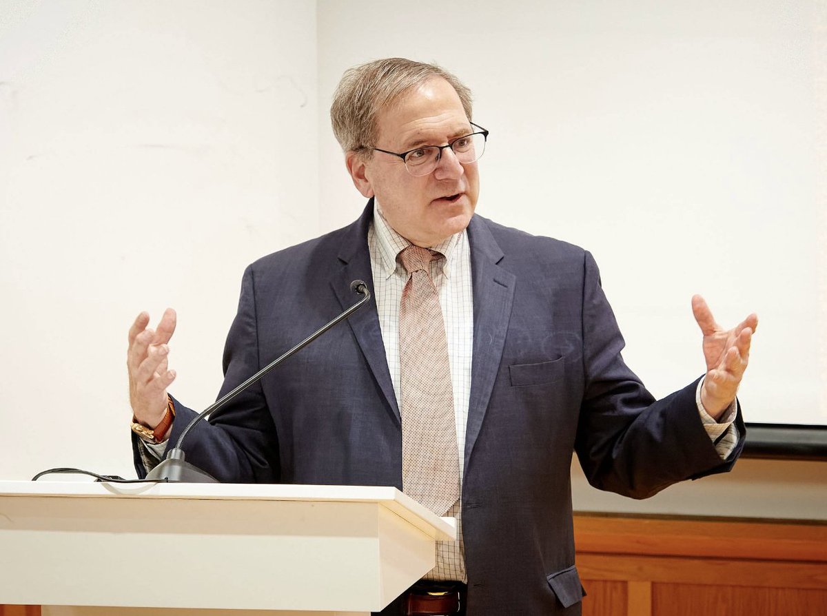“Clearly we have to begin to rethink in very fundamental ways what the structure of our national security is going to be like,” says New York Times correspondent David Sanger, a three-time Pulitzer Prize winner during his visit to Colgate. bit.ly/49CEjwL