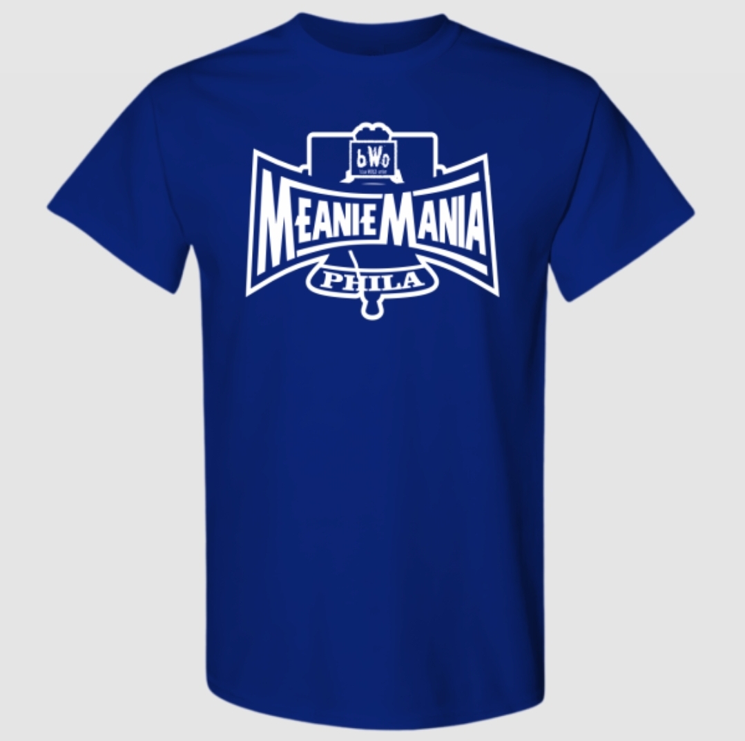 If you couldn't make it to MeanieMania at at McCusker's and missed out on the official shirt. They are on my @pwtee shop RIGHT NOW! Sizes Small to 5XL! Various style garments! ALL HERE! prowrestlingtees.com/bluemeanie