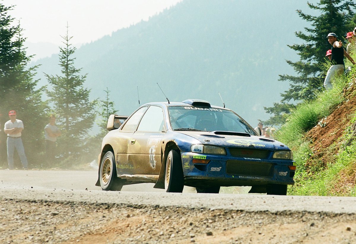 Juha Kankkunen 🇫🇮 Juha Repo 🇫🇮 Subaru Impreza S6 WRC '00✨ 
47. Acropolis Rally 2000 🇬🇷🏛️ 3rd Overall / SWRT 🏁 
👉 ewrc-results.com/final/114-acro… 

📸 © Yiannis Spyridonis, SS19 Stromi 2 🏁