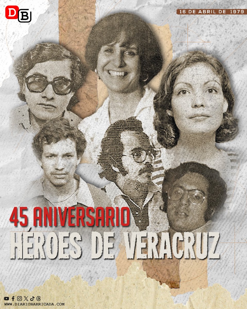 💥16 Abril 1979: Héroes y Mártires de Veracruz León Nicaragua, están siempre presente en la lucha contra nuestro enemigo de siempre. @HoChiMinhF @MaraHer65945210 @CarlosEmilioDH #UnidosEnVictorias