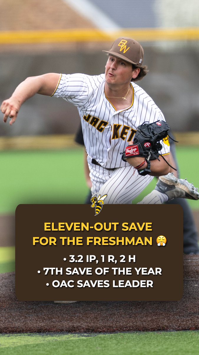 This is a Jake Heatherington appreciation post. #BWBoys | @BWUBaseball