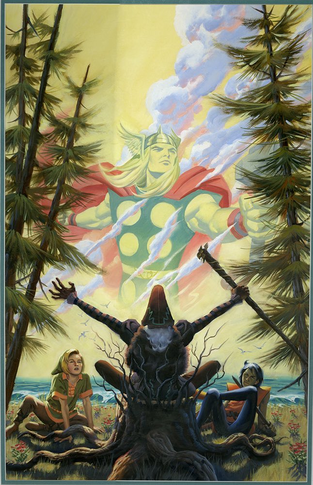 Thor: Godstorm Cover #comicartist #comiccover #marvelcomics