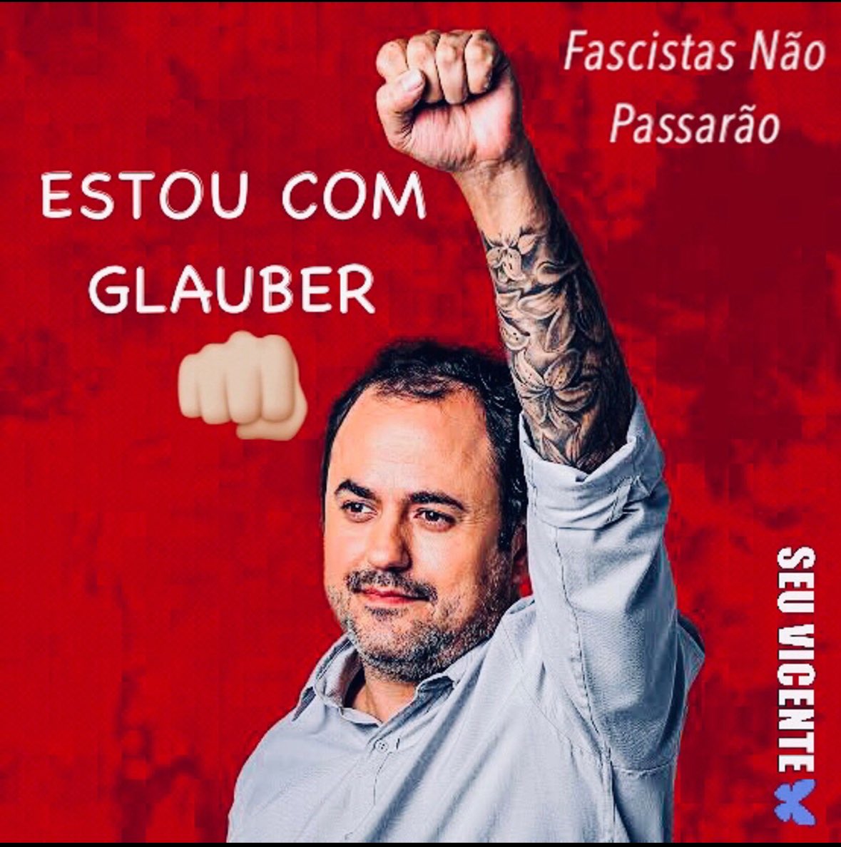 marciliavenera8's tweet photo. ESTOU COM GLAUBER https://t.co/n5k4OaE0zk