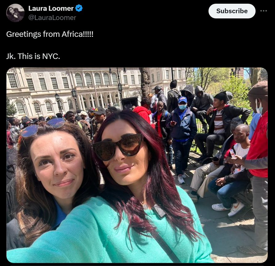 ICYMI, @LauraLoomer is racist.