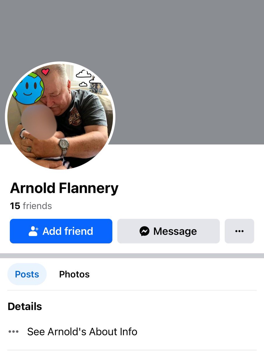 Arnold Flannery loves Facebook.