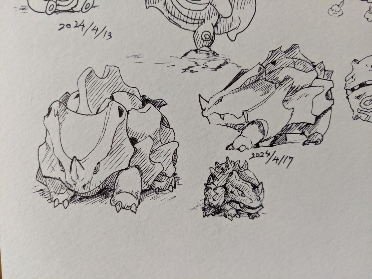 サイホーン サカキの手持ちの1体というイメージがある 場面によっては頼もしくいぶし銀な活躍した記憶がある カキカキ。 