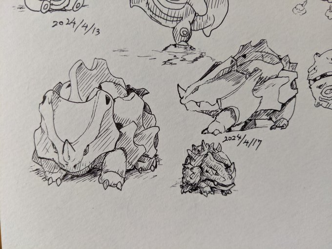 サイホーン サカキの手持ちの1体というイメージがある 場面によっては頼もしくいぶし銀な活躍した記憶がある カキカキ。 