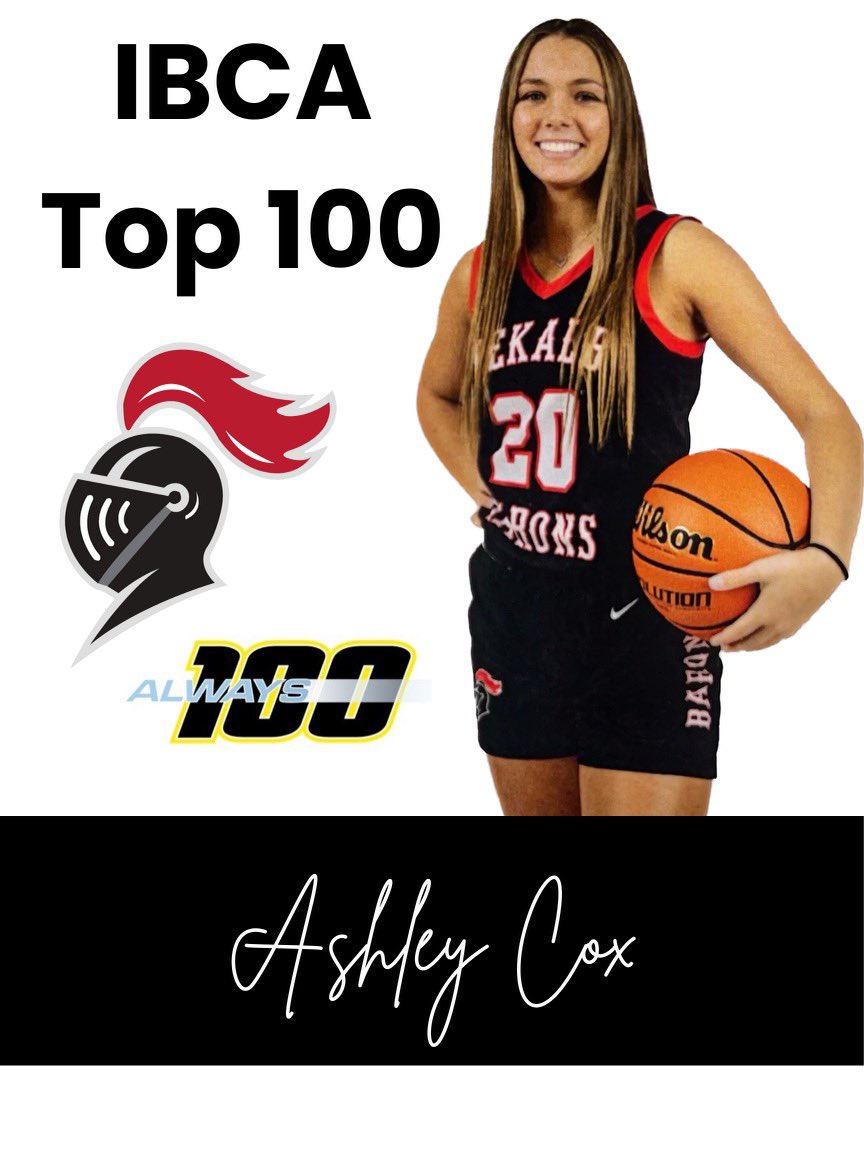 ashleycox0320's tweet photo. So excited to be invited back to the Top 100 workout!! A huge thank you to @IBCA_Coaches for this great opportunity!!! @vjhAlways100 @BaronGirlsBball @CoachChrisPaul @SportsLvlup https://t.co/wBMr4qBVbh