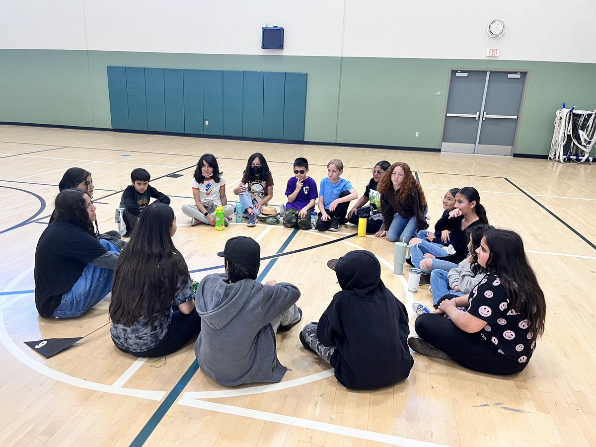 Ms_H5thGrade's tweet photo. Thank you @GreenfieldCVUSD for letting our fifth graders come visit and watch a play there today. They are getting excited and ready for middle school! https://t.co/m6nEaRrZHc