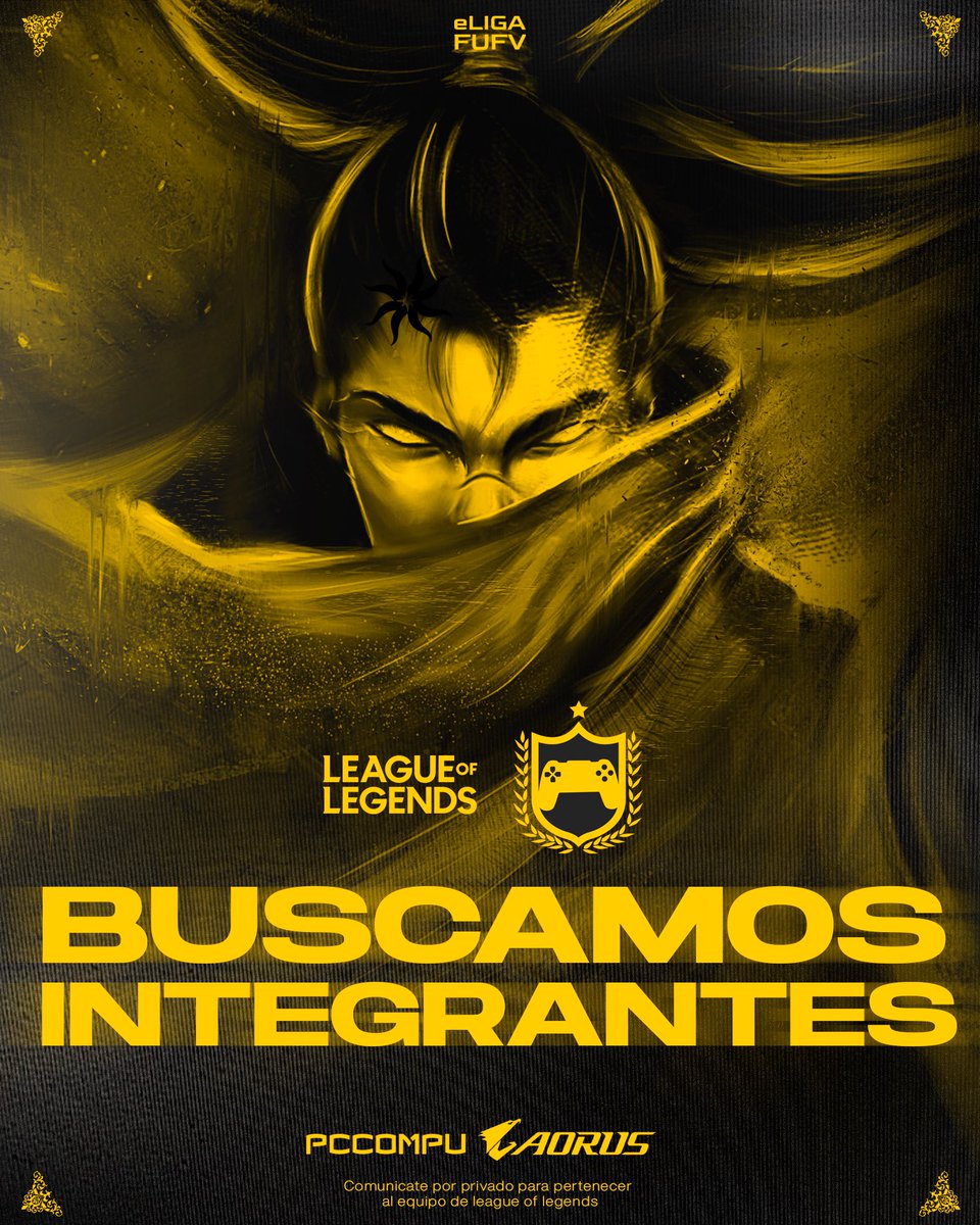 Se acerca el inicio de la Liga Profesional de Uruguay (League Of Legends) y estamos en busca de nuevos integrantes para esta temporada

Podes dejarnos tus datos en capesportsoficial@gmail.com o por mensaje privado.

En caso de tener experiencia en competitivo debe ser comprobable
