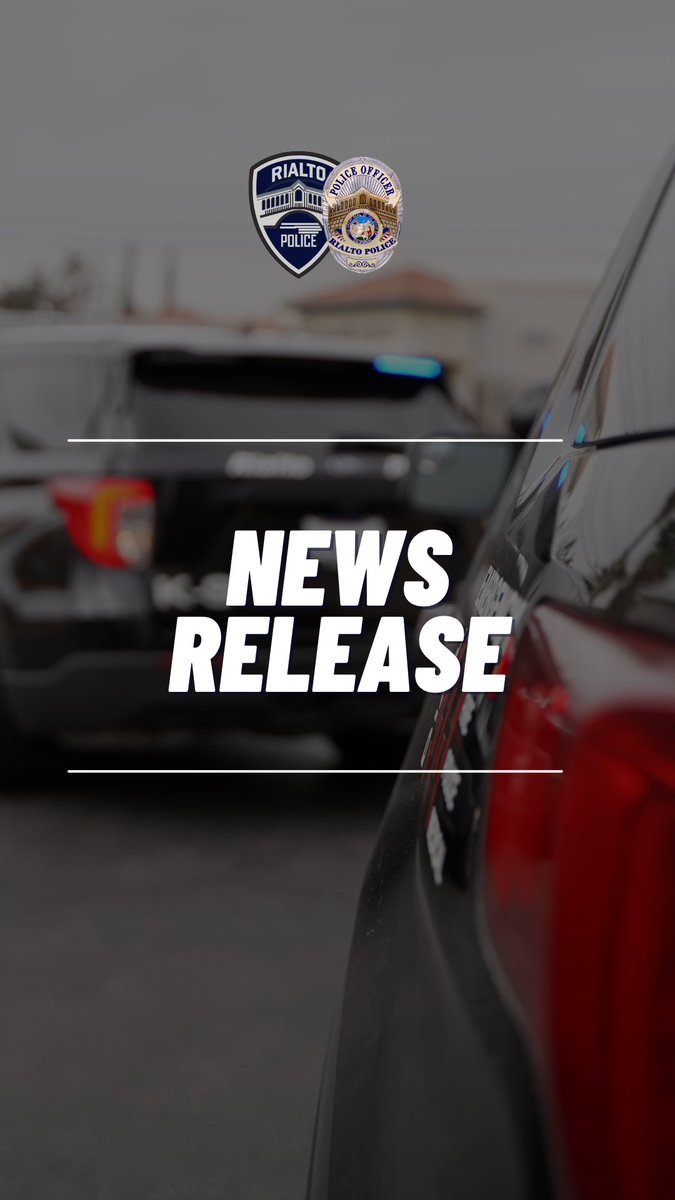 RIALTO PD: Fatal Traffic Collision For the full press release click the following link: nixle.us/FFA6F