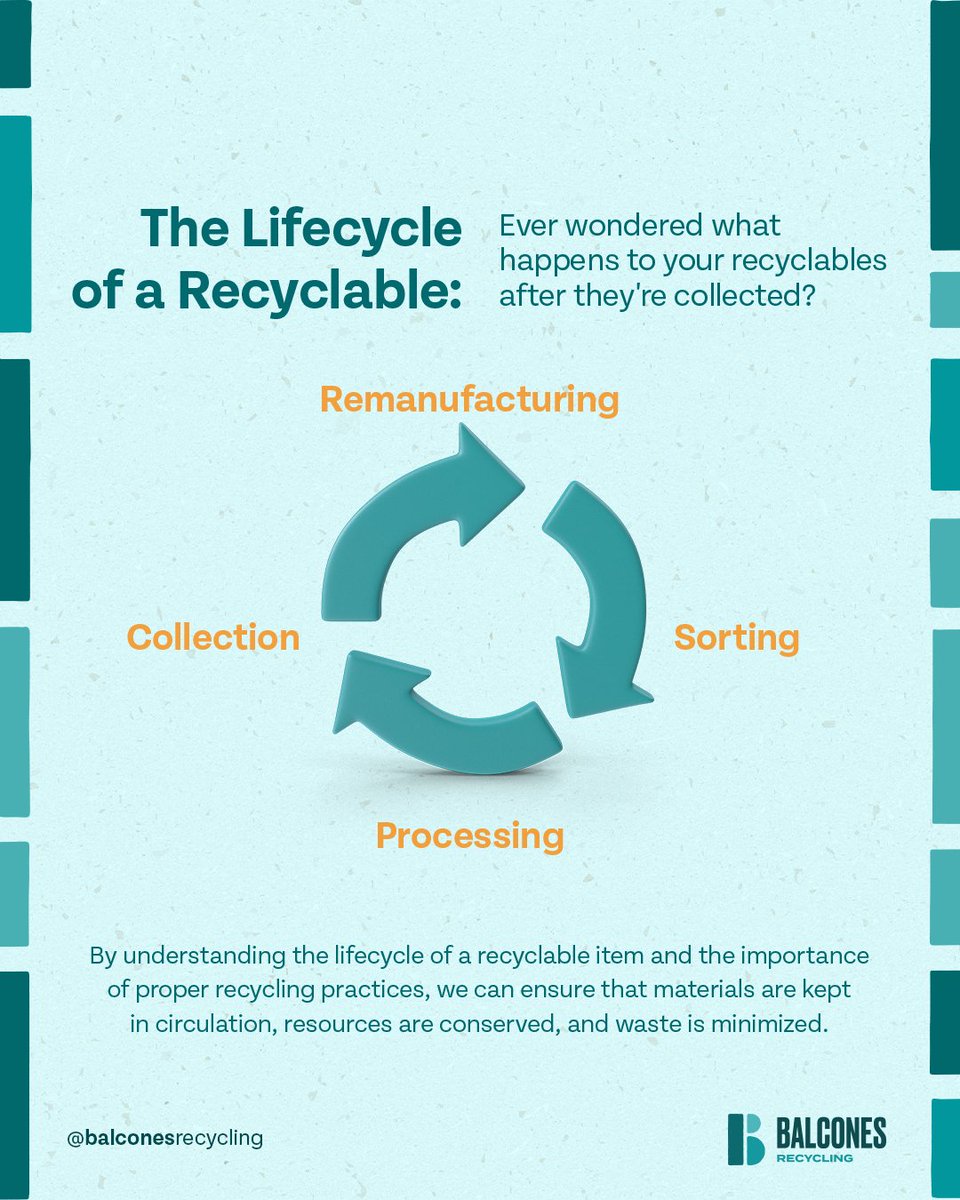 Curious about the journey of your recyclables? 🔄

♻️ Dive into the fascinating world of recycling with us as we explore the lifecycle of a recyclable item.

#RecycleSmart #EcoFriendlyLiving #WasteLessLiveMore #SustainableChoices #GreenTech #RecyclingInnovation