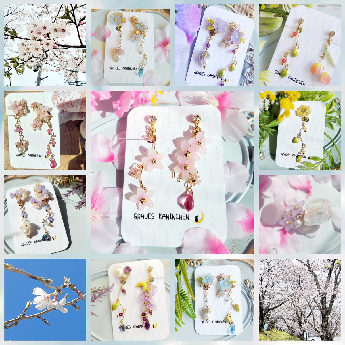 #季節ほのめく芸術春祭2024 季節の中で春が一番大好きです🌸✨️ minne.com/items/39557212