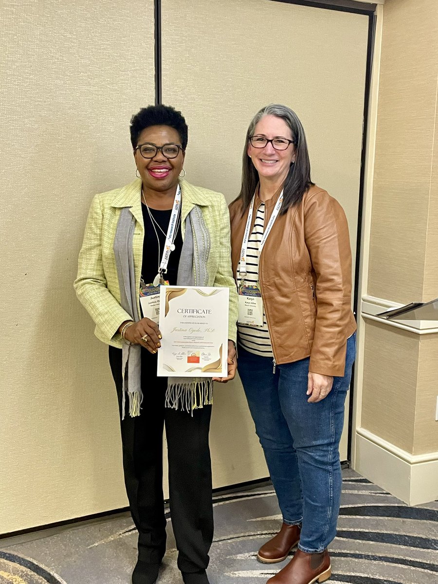 We just want to say THANK YOU to our amazing Chair Dr. Justina Ogodo for her service to the SIG the last 2 years! Her leadership has been invaluable and we are beyond grateful for her tenure as the new chair cycles in. #ctrp #constructivistsdoitbest #dontbeastranger #gratitude