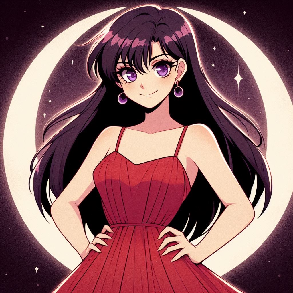 PiratePon's tweet photo. Princess Mars from Sailor Moon. (2/2) #sailormars #princessmars ##reihino #bingimagecreator https://t.co/6llVOYRxYB