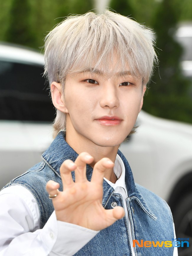 Seventeen’s Hoshi at the filming of KBS' variety program 'Synchro You' #HOSHI #호시 #SEVENTEEN #세븐틴