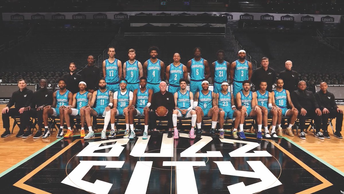 Your 2023-2024 Charlotte Hornets. 📸