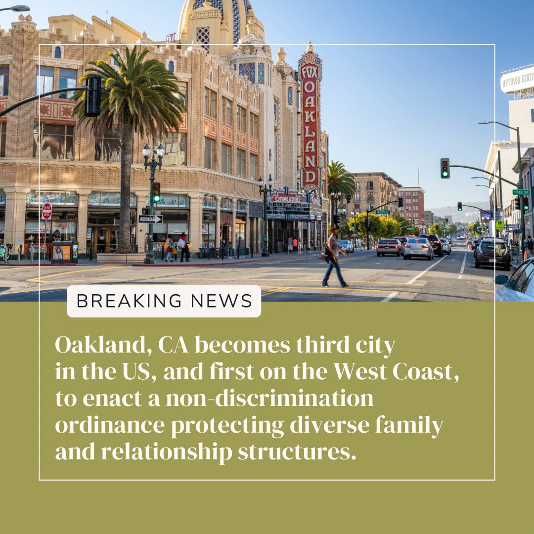 A Momentous Day for Family and Relationship Diversity!

This ordinance is a testament to the evolving American family, embodying timeless values that rise above political divides: stability, respect, and the inherent right to familial love and cohesion.

#relationshipdiversity
