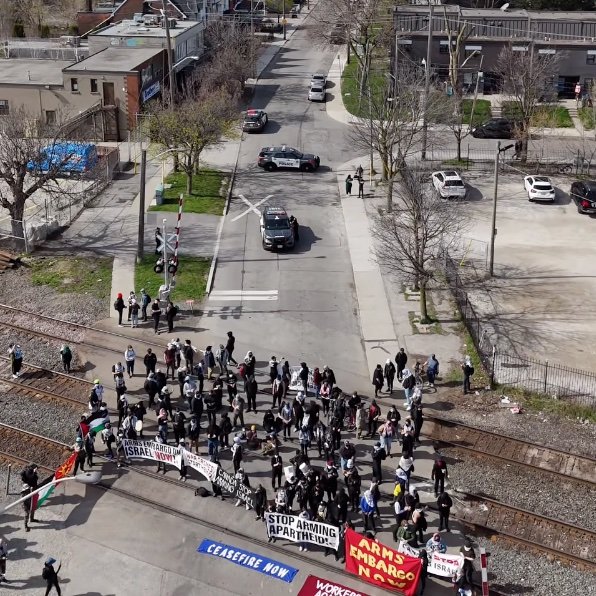 NEW: Working-class weapons manufacturers most hurt by Toronto rail blockade — report