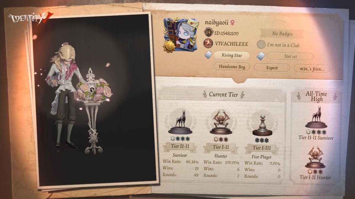 luviclu's tweet image. I'm playing Identity V. Fancy a game?