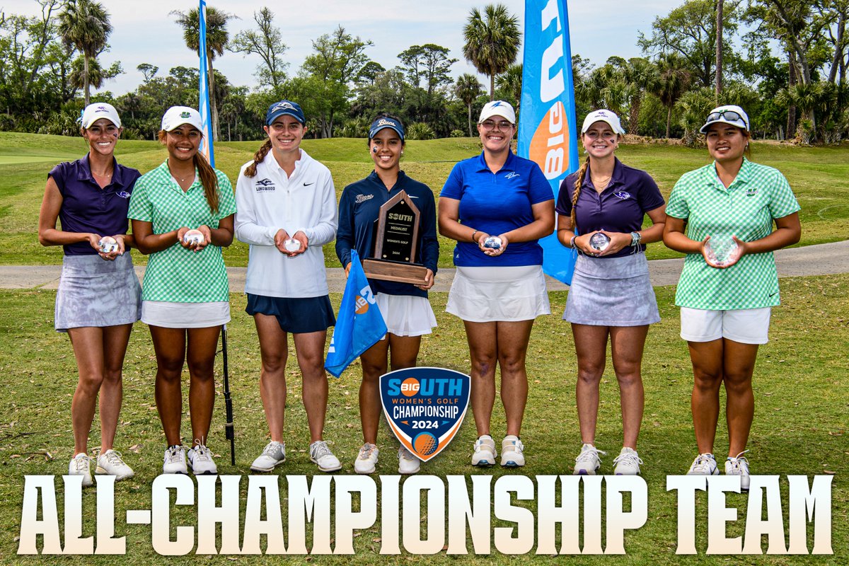 BigSouthSports's tweet photo. 𝗔𝗟𝗟-𝗖𝗛𝗔𝗠𝗣𝗜𝗢𝗡𝗦𝗛𝗜𝗣 𝗧𝗘𝗔𝗠 ⛳️🏆

Congratulations to our top finishers on the Big South Championship individual leaderboard!

#BigSouthGolf https://t.co/pkWkYAmrLY