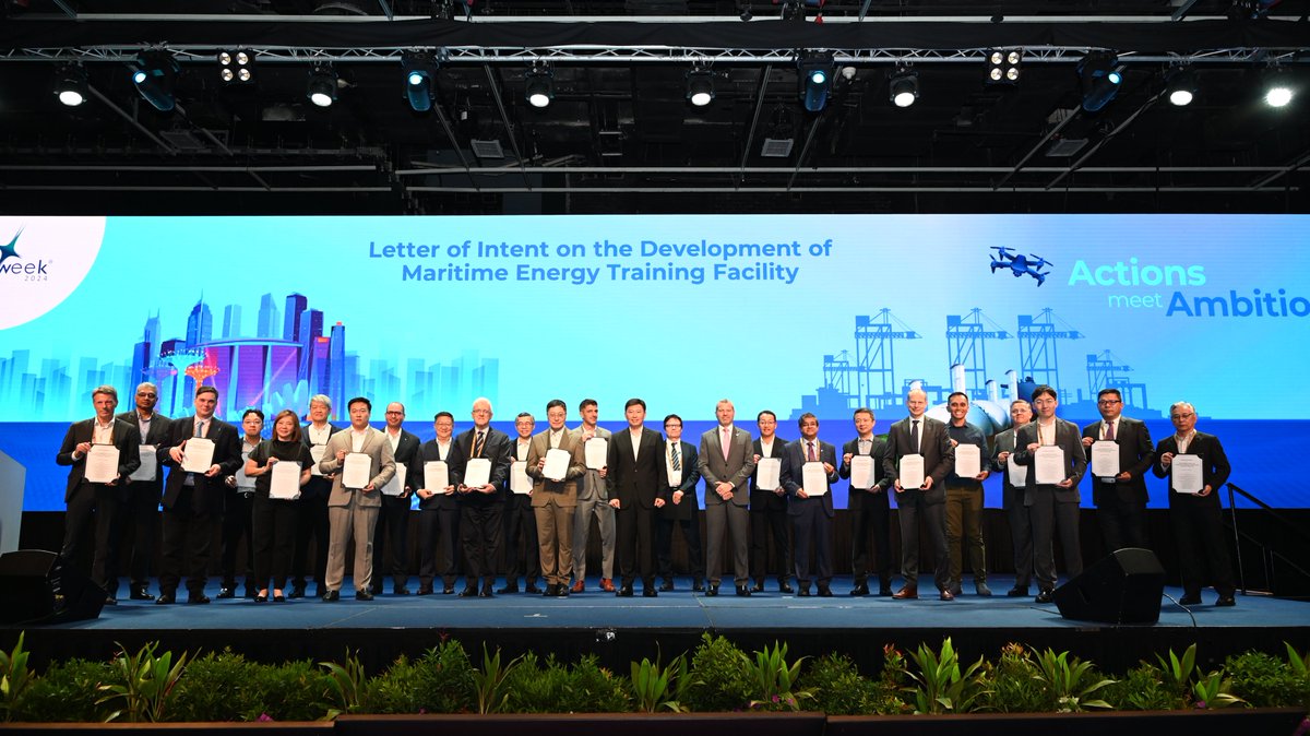 Maritime Energy Training Facility to Deliver Competencies for Maritime Workforce to Handle New Fuels

@MPA_Singapore 

LetsTalkCity #Singapore #Maritime #NewFuels 
#SoutheastAsia 
bit.ly/4d3dCEj