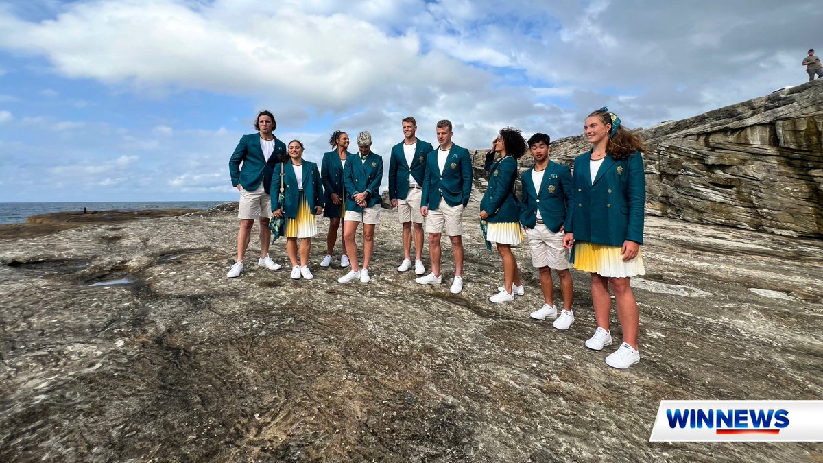 We are now 100 days out from the Paris Olympics, and Australia has revealed their opening ceremony uniforms at an event marking the special occasion. #WINNews