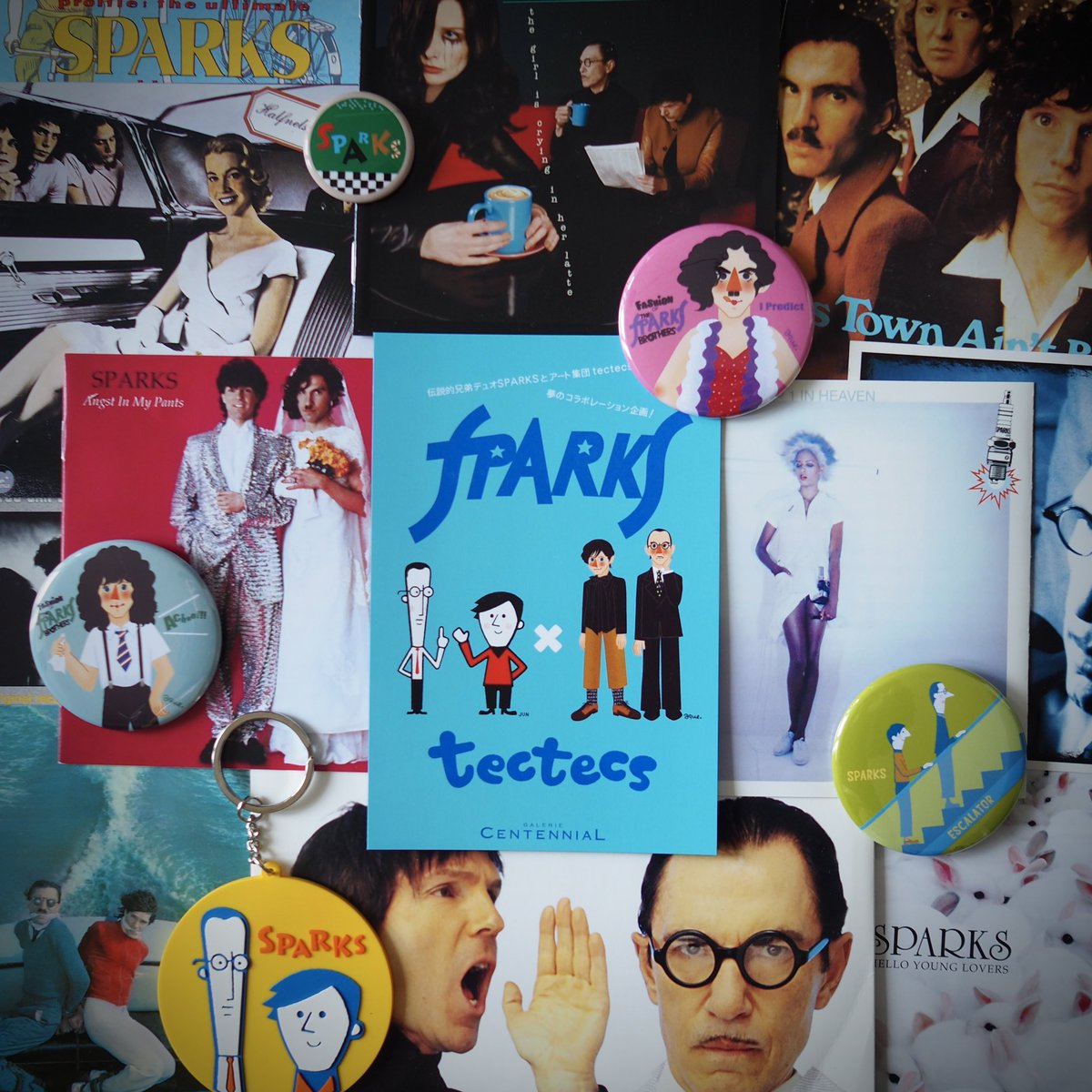 tectecs2023's tweet image. ＋＋スパークス展大阪いよいよ最終日＋＋
スパークスファンの皆さん、展覧会にお越しいただいてありがとうございました！
本日は最終日17時までの営業です。
お近くにお越しの際はぜひお立ち寄り下さいませ＊

@tectecs2023
@sparksofficial 
#スパークス #sparks
#tectecs