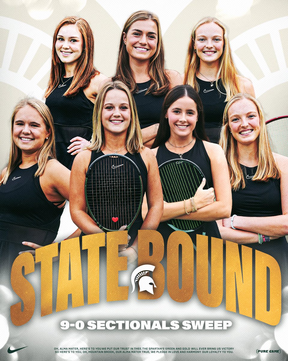 Congrats to these outstanding MBHS student-athletes for sweeping Sectionals today. Our goal is to compete this well at State next week!! GSG