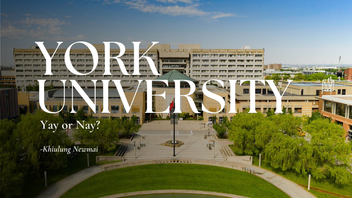 Are you still Interested in enrolling in York University? 

Find out more about Your University hubs.ly/Q02t5v4f0

#yorkuscs #yorkuniversity #Internationalstudent #studyabroad #canada