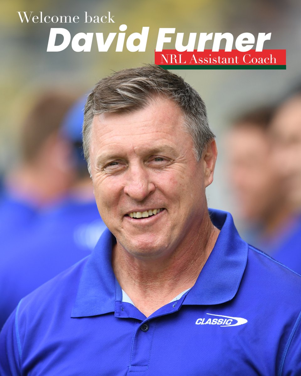 Big welcome back to the Rabbitohs family, NRL Assistant Coach David Furner! 🐰🏉 READ MORE: bit.ly/3U9oLeq