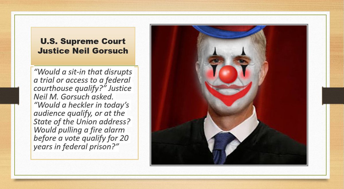 #America's national #disgrace: The 6 #conservative members of the @USSupremeCourt (Neil @GorsuchAsterisk edition) #LooneyTunes #dysfunction @GOP paulsnewsline.blogspot.com/2024/04/americ…