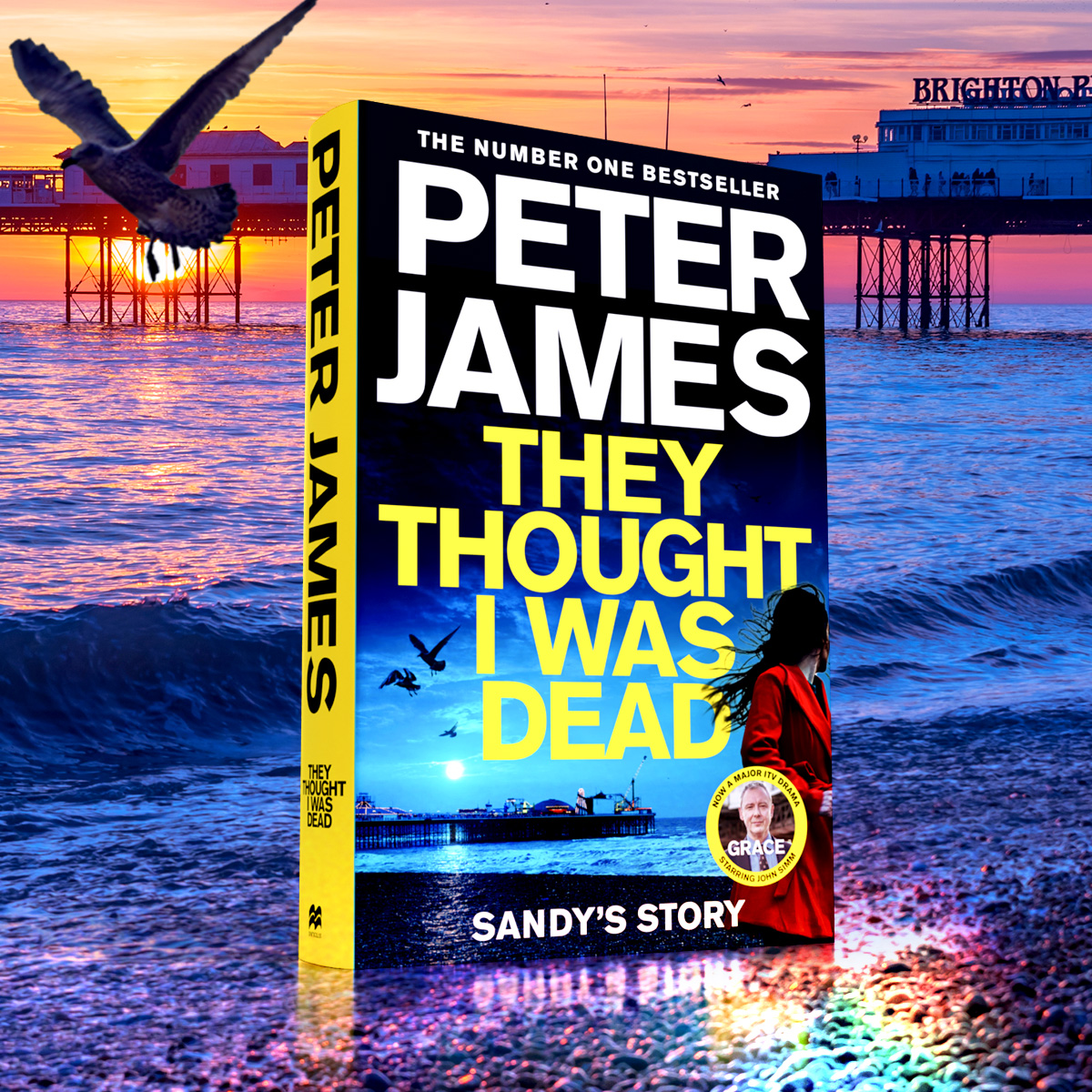 For the first time, number one, multi-million copy bestselling author @PeterJamesUK reveals the truth behind Sandy Grace's disappearance. THEY THOUGHT I WAS DEAD will thrill fans and new readers with its gripping story of a woman on the run. This is Sandy's story. Pre-order now.