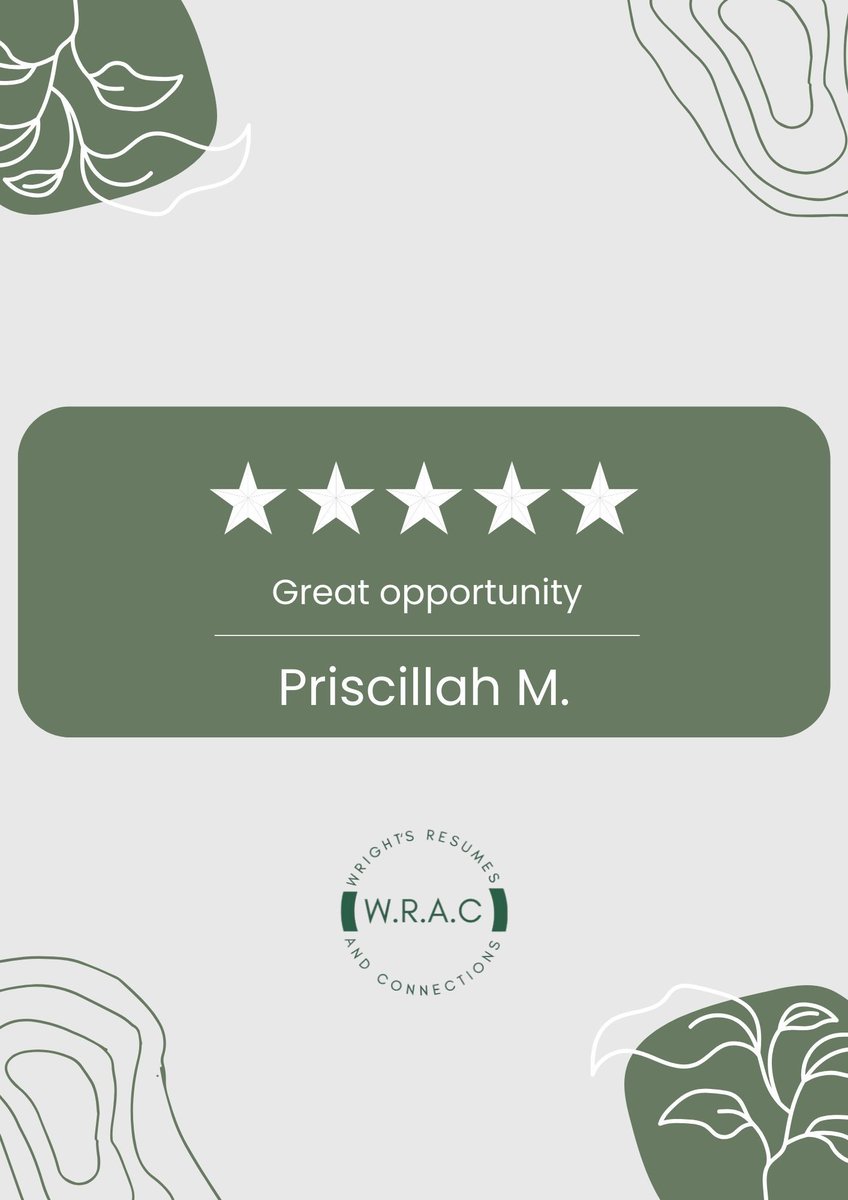 Once struggling to get noticed, she's now thriving in her ideal role, thanks to our tailored resume and coaching sessions. Your dream job isn't far away! 💪 #SuccessWithWright #CareerJourney #ResumeRevolution #InterviewWins