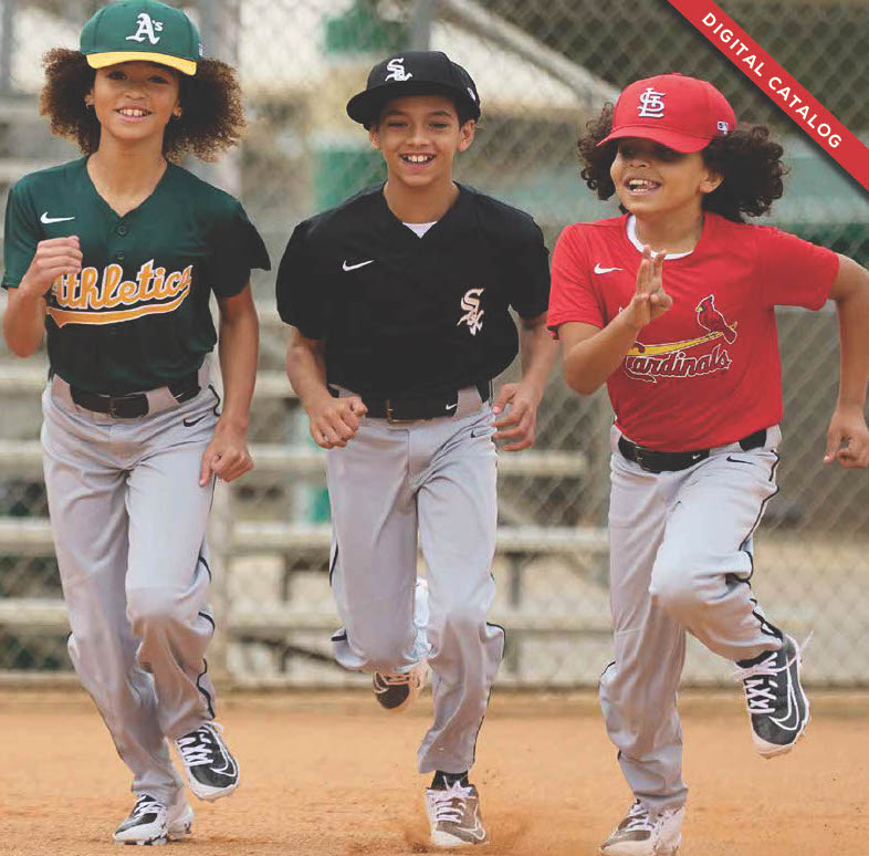 Check out our Project Play Ball! jerseys! Thanks in part to support by @MLBRBI, all players will be provided free jerseys and full uniforms. Register now for FREE softball, baseball or t-ball at a park near you. ow.ly/vIpp50RhCZu