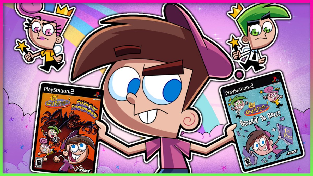 🍩NEW BIG VIDEO🍩 u ever wonder if those fairly odd parents games for the ps2 are good or if they hold up heres my review of those games enjoy credit to editor @MetalMan1260 for helping edit a segment likes and retweets will be appreciated (link bellow)